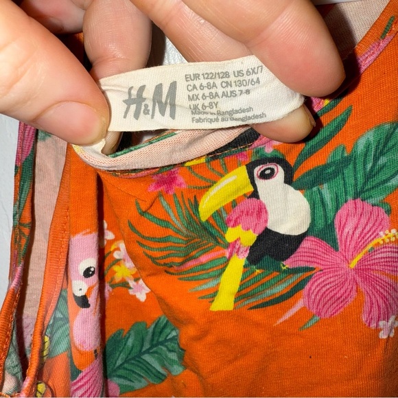 H&M 6-8 Floral Dress - Picture 2 of 3